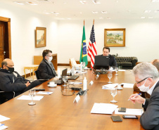 O governador Carlos Massa Ratinho Junior participou nesta terça-feira (2) de um evento online promovido pela Câmara Americana do Comércio (Amcham Curitiba) e destacou a estruturação do Estado para o enfrentamento ao novo coronavírus e o planejamento para a recuperação econômica do Estado pós-pandemia.