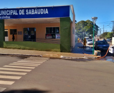 Sanepar mantém desinfecção de hospitais e asilos no Norte. Foto: Sanepar