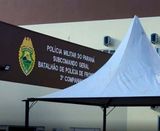 BPFron recebe novas instalações de companhia em Santo Antônio do Sudoeste. Foto:SESP