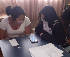 Grêmios Estudantis se unem à Seed para ajudar no Aula Paraná. Foto:SEED