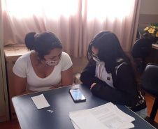 Grêmios Estudantis se unem à Seed para ajudar no Aula Paraná. Foto:SEED