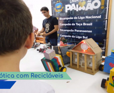 Laboratórios de robótica beneficiarão 5 mil estudantes do Sudoeste. Foto: Fundação Araucária