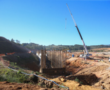 Construção da Barragem do Miringuava ? São José dos Pinhais   28/05/2020 - Foto: Geraldo Bubniak/AEN