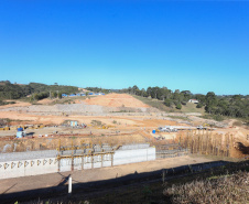 Construção da Barragem do Miringuava ? São José dos Pinhais   28/05/2020 - Foto: Geraldo Bubniak/AEN