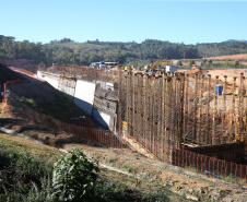 Construção da Barragem do Miringuava ? São José dos Pinhais   28/05/2020 - Foto: Geraldo Bubniak/AEN