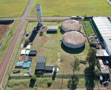 Centros de reservação garantem o fornecimento de água para todas as regiões da cidade
 . Foto: Sanepar