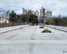 Nova ponte viabiliza importante eixo de crescimento de União da Vitória. Foto: José Fernando Ogura/AEN