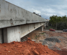 Nova ponte viabiliza importante eixo de crescimento de União da Vitória. Foto: José Fernando Ogura/AEN