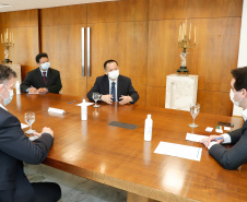 vO Paraná recebeu 400 mil máscaras cirúrgicas do Escritório Econômico e Cultural de Taipei no Brasil, organização que representa os interesses de Taiwan no País