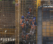 Construção da Barragem do Miringuava ? São José dos Pinhais   28/05/2020 - Foto: Geraldo Bubniak/AEN