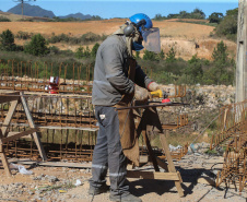 Construção da Barragem do Miringuava ? São José dos Pinhais   28/05/2020 - Foto: Geraldo Bubniak/AEN