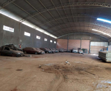 Polícia Civil remove 1,6 mil veículos de pátios em Cascavel. Foto: polícia Civil