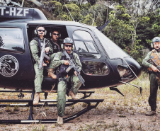 Grupamento aéreo da Polícia Civil completa 441 operações em quatro anos. Foto:Polícia Civil