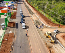 O governador Carlos Massa Ratinho Junior participou nesta quinta-feira (18) de uma reunião com a direção brasileira de Itaipu Binacional, em Foz do Iguaçu, e destacou que a parceria entre o Estado e a hidrelétrica é fundamental para ajudar o Paraná na retomada da economia. Foto:Rubens Fraulini/Itaipu Binacional