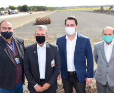 O governador Carlos Massa Ratinho Junior participou nesta quinta-feira (18) de uma reunião com a direção brasileira de Itaipu Binacional, em Foz do Iguaçu, e destacou que a parceria entre o Estado e a hidrelétrica é fundamental para ajudar o Paraná na retomada da economia. Foto:Rubens Fraulini/Itaipu Binacional