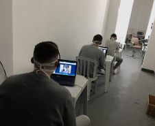 Visitas virtuais já são realidade em 43 unidades prisionais do estado. Foto:Depen