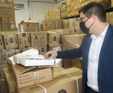 
Secretaria da Justiça destina mais um milhão de EPI’s para áreas prioritárias de 125 municípios do Paraná
 . Foto:SEJUF