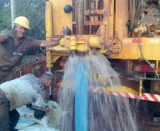 Perfuração de poços muda a realidade de pequenos agricultores.Foto:SEDEST