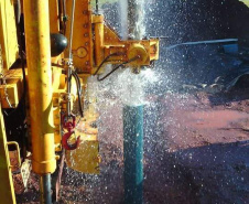 Perfuração de poços muda a realidade de pequenos agricultores.Foto:SEDEST
