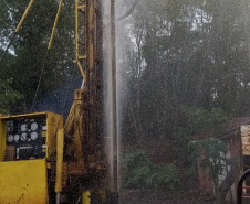 Perfuração de poços muda a realidade de pequenos agricultores.Foto:SEDEST