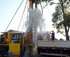 Perfuração de poços muda a realidade de pequenos agricultores.Foto:SEDEST