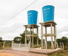 Comunidades rurais recebem água potável da Sanepar. Foto: Sanepar