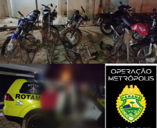 A Operação Metrópolis, ação conjunta entre as forças de segurança da região Oeste, resultou em 281 prisões e 61 mandados de Prisão cumpridos, além de 3,9 toneladas de drogas e 25 armas de fogo retiradas de circulação, entre os dias 26 de junho até esta segunda-feira (06/07). Foto:SESP