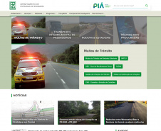 DER lança novo portal.