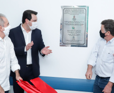 O governador Carlos Massa Ratinho Junior entregou nesta segunda-feira (13) dez novos leitos de Unidade de Terapia Intensiva (UTI) para o Hospital Cemil, em Umuarama, no Noroeste do Estado. 