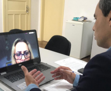 Comitê de Volta às Aulas intensifica reuniões setoriais: Ministério Público e Assembleia Legislativa foram recebidos nesta terça-feira (14). Foto:SEED