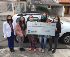 Nota Paraná entrega cheques de R$ 1 milhão e de R$ 200 mil aos sorteados de julho. Foto:SEFA