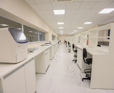 Instalacoes do Instituto de Pesquisa para o Câncer (IPEC) e obras do Setor de Radioterapia nas futuras instalações do Hospital do Câncer, Unidade II do Hospital São Vicente de Paulo, na Cidade dos Lagos, em Guarapuava.Foto: Geraldo Bubniak/AEN