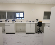 Instalacoes do Instituto de Pesquisa para o Câncer (IPEC) e obras do Setor de Radioterapia nas futuras instalações do Hospital do Câncer, Unidade II do Hospital São Vicente de Paulo, na Cidade dos Lagos, em Guarapuava.Foto: Geraldo Bubniak/AEN