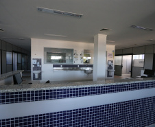 Em fase final de construção, o Hospital Regional de Guarapuava   será destinado exclusivamente para o tratamento de pacientes da Covid-19 por meio do Sistema Único de Saúde (SUS). Após a pandemia, a estrutura de Guarapuava atuará como referência para Urgência e Emergência.Foto: Geraldo Bubniak/AEN