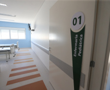 Em fase final de construção, o Hospital Regional de Guarapuava   será destinado exclusivamente para o tratamento de pacientes da Covid-19 por meio do Sistema Único de Saúde (SUS). Após a pandemia, a estrutura de Guarapuava atuará como referência para Urgência e Emergência.Foto: Geraldo Bubniak/AEN