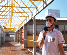 Outra preocupação da Fundepar é com a acessibilidade do colégio, para garantir a integração dos alunos com deficiência ao ambiente escolar. “É uma questão muito importante. Todos os estudantes poderão interagir em qualquer espaço da escola, que conta com áreas amplas e acessíveis e uma estrutura muito completa, para dar condições essenciais para os alunos tenham”, explica Elder Kuhnen Machado, engenheiro que acompanha as obras do Fundepar na região.
