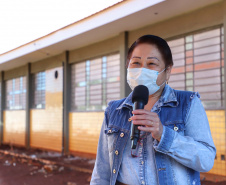 “A qualidade no ensino é o ponto mais importante, porque além de mais espaço físico, poderemos oferecer os ambientes necessários para garantir uma educação de qualidade, com laboratórios e uma biblioteca bem equipados”, afirma Ivete Keiko Sakuno Carlos, chefe do Núcleo Regional de Educação de Campo Mourão. 