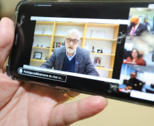 A Secretaria da Justiça, Família e Trabalho do Paraná transmitiu nesta quinta-feira, uma “Live” apresentando o 4º Seminário de Enfrentamento ao Tráfico de Pessoas. FOTO:SEJUF