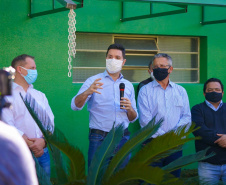 Principal artéria do Sudoeste, a PR-280 entrará em obras de revitalização, com nova pavimentação e terceiras faixas, ainda este ano, dentro do Programa de Revitalização da Segurança Viária do DER. O anúncio foi feito pelo chefe da Casa Civil, Guto Silva, nesta terça-feira (04), durante evento de entrega de respiradores em Palmas.   Foto: Guilherme Flores/Casa Civil