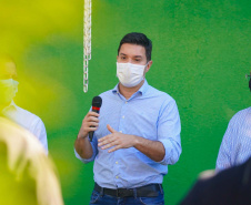 Principal artéria do Sudoeste, a PR-280 entrará em obras de revitalização, com nova pavimentação e terceiras faixas, ainda este ano, dentro do Programa de Revitalização da Segurança Viária do DER. O anúncio foi feito pelo chefe da Casa Civil, Guto Silva, nesta terça-feira (04), durante evento de entrega de respiradores em Palmas.   Foto: Guilherme Flores/Casa Civil