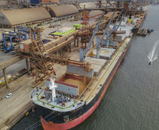 04/2019 - Porto de Paranaguá. Foto: José Fernando Ogura/AEN