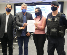 Mandirituba, Colombo e Quatro Barras firmam Termo de Cooperação com Secretaria da Segurança. Foto:SESP
