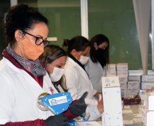 Farmácias do Estado auxiliam no enfrentamento à pandemia. Foto:SESA