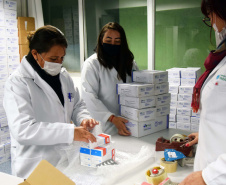 Farmácias do Estado auxiliam no enfrentamento à pandemia. Foto:SESA