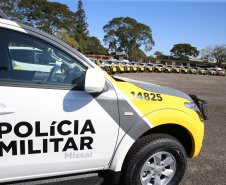 O Governador Carlos Massa Ratinho Junior entrega nesta segunda-feira (10/08), a reforma, melhorias e ampliacao da Academia Policial Militar do Guatupê - bloco 3 e novas  viaturas.  Curitiba, 10/08/2020 - Foto: Geraldo Bubniak/AEN