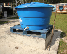 Sanepar inicia entrega de 2.800 caixas d´água para famílias da RMC
. Foto:Sanepar