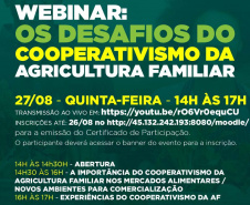 Coopera Paraná realiza evento online sobre desafios de comercialização. Imagem:SEAB