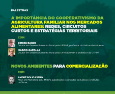 Coopera Paraná realiza evento online sobre desafios de comercialização. Imagem:SEAB