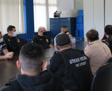 Porto de Paranaguá tem simulado de segurança da Polícia Federal. Foto: Polícia Federal