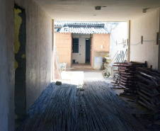 O secretário de Estado de Saúde, Beto Preto, vistoriou nesta quarta-feira (26) a obra do antigo Centro Regional de Especialidades (CRE) da Avenida Kennedy. A reforma total do local terá como resultado um novo ambiente com instalações modernas para atender pacientes que necessitem de diferentes atendimentos na área da saúde. Foto: Américo Antonio/SESA